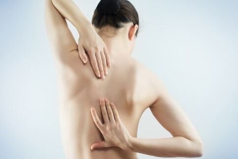 Rückenschmerzen in der Osteochondrose